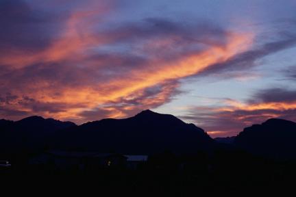 Bitterroot Sunset